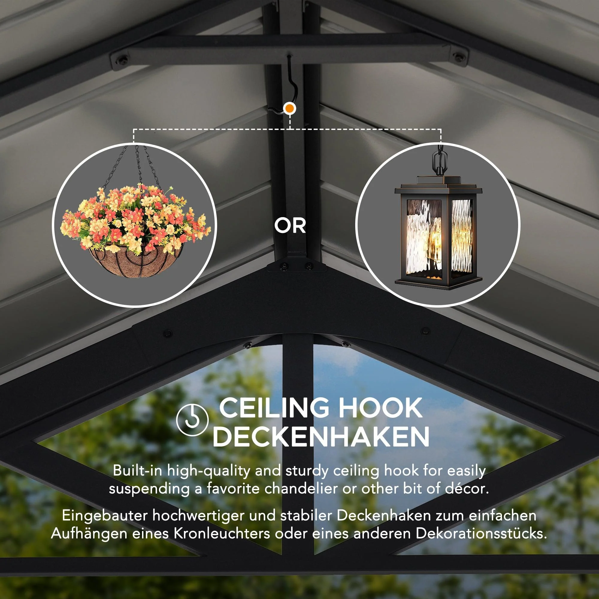 EIGER Steel Carport - 367cm x 610cm - Image 7