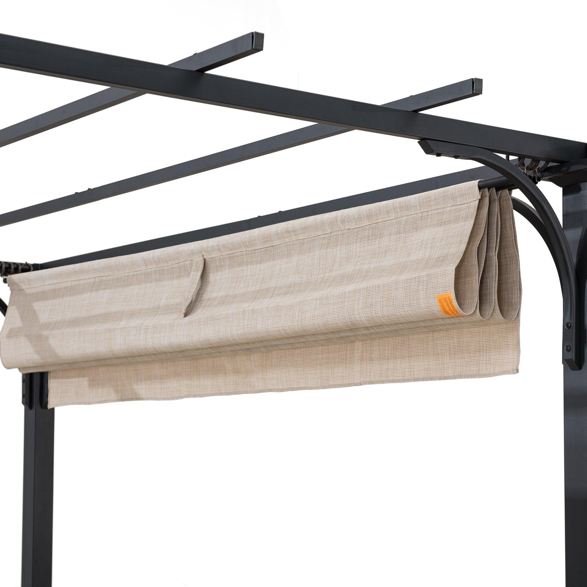GIONA Steel Pergola - 277cm x 363cm - Image 11