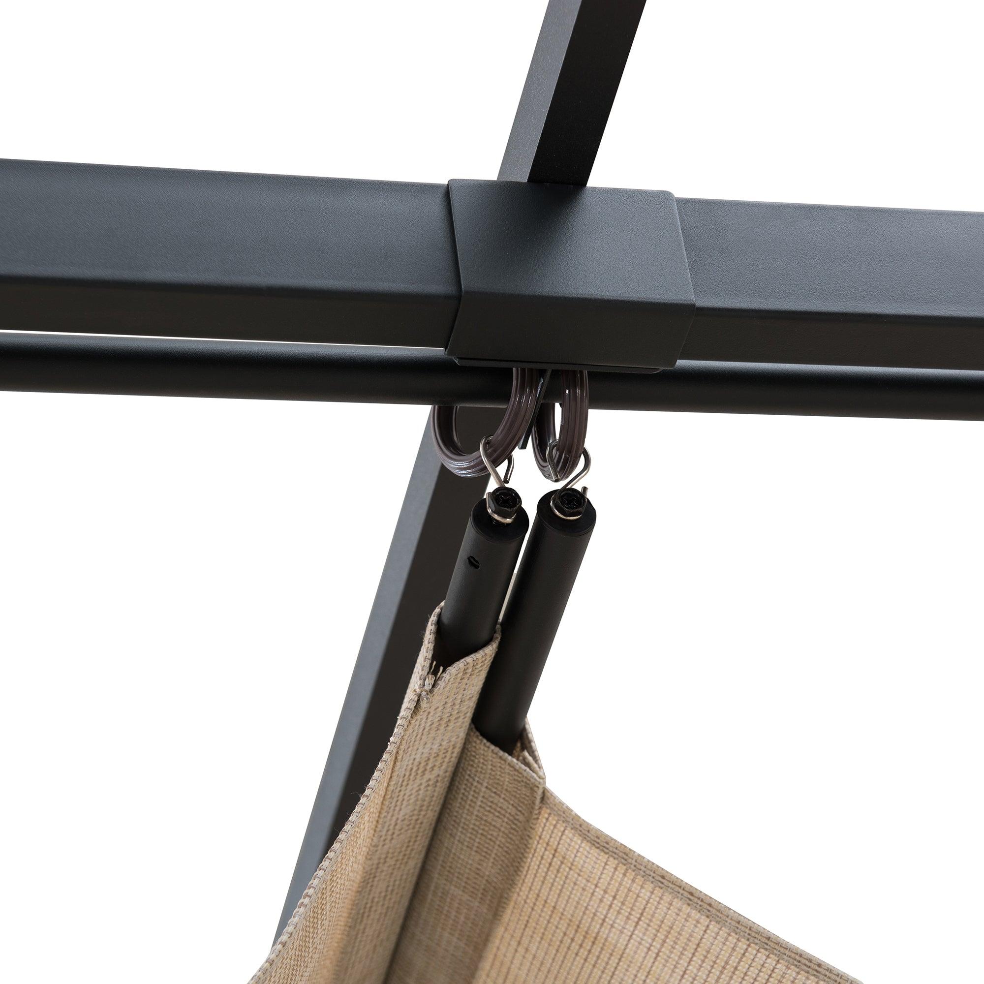 GIONA Steel Pergola - 277cm x 363cm - Image 8