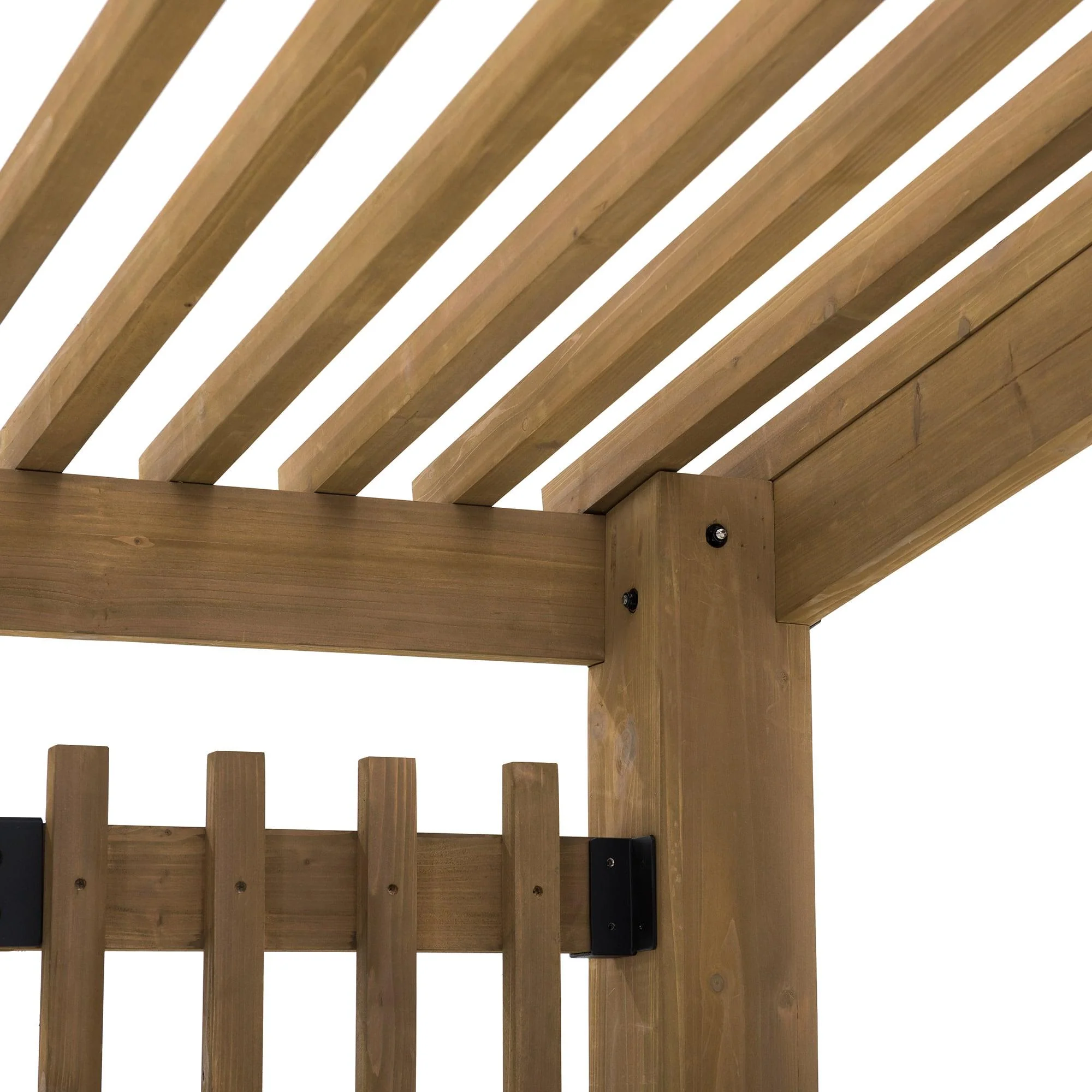 KRONE Cedar Wood Whirlpool Pergola - 275cm x 310cm - Image 9